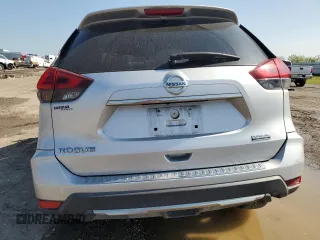 2019 Nissan Rogue SV with VIN 5N1AT2MTXKC827495, listed as a Copart auction lot 50581435 with 103,692 mi miles and Salvage Title. Bid and sale history available at carsss.com. Image 6.