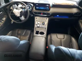 2021 Hyundai Santa Fe Calligraphy with VIN 5NMS5DAL0MH364340, listed as a Copart auction lot 44924695 with 48,324 mi miles and Salvage title. Bid and sale history available at DreamBid. Image 8.