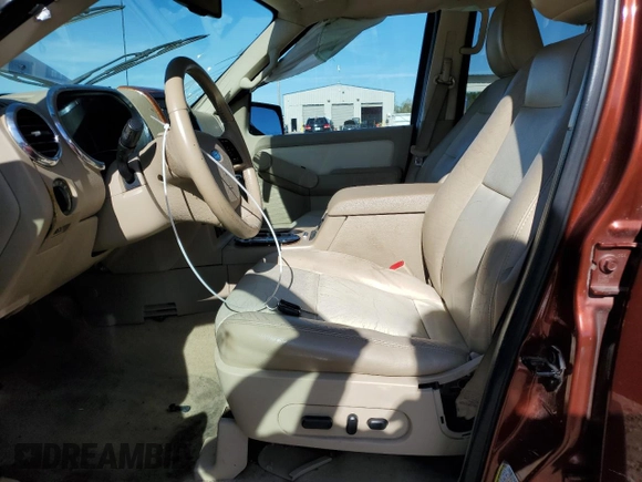 2010 Ford Explorer Eddie Bauer with VIN 1FMEU6EE2AUA15719, listed as a Copart auction lot 80115134 with 166,342 mi miles and Salvage Title. Bid and sale history available at carsss.com. Image 7.