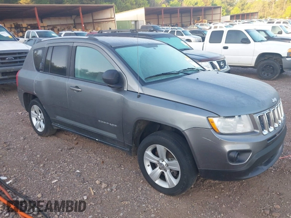 2011 Jeep Compass Latitude with VIN 1J4NT1FB4BD260158, listed as a IAAI auction lot 42013286 with 326,493 mi miles. Bid and sale history available at carsss.com. Image 1.