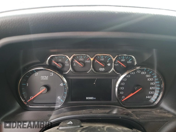 2018 Chevrolet Silverado 3500HD High Country with VIN 1GC4K1EY0JF105443, listed as a Copart auction lot 80572694 with 90,960 mi miles and Clean Title. Bid and sale history available at DreamBid. Image 9.