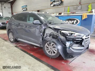2018 Hyundai Tucson SEL with VIN KM8J3CA45JU718096, listed as a Copart auction lot 48882285 with 57,517 mi miles and Salvage Title. Bid and sale history available at carsss.com. Image 4.
