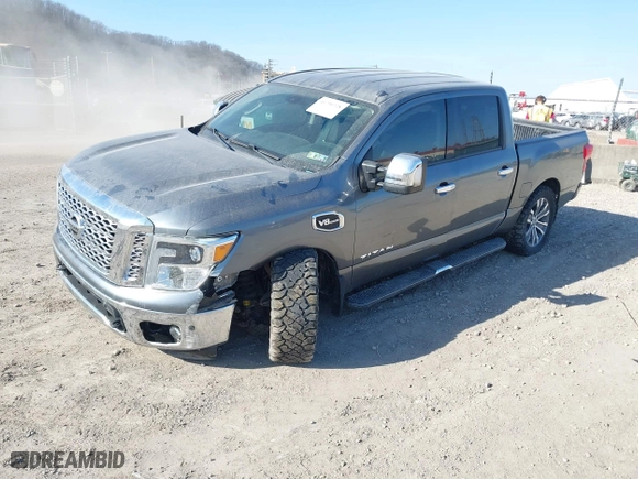 2017 Nissan Titan SV with VIN 1N6AA1E51HN537452, listed as a IAAI auction lot 41790728 with 82,521 mi miles. Bid and sale history available at carsss.com. Image 17.