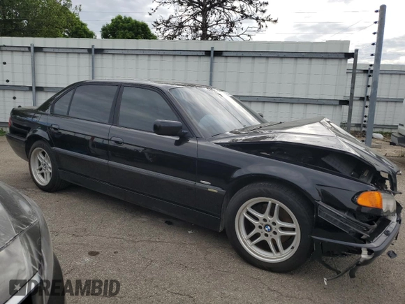 2001 BMW 7 Series 740iL с VIN WBAGH83441DP29873, выставлен на аукционе Copart как лот 55776295 с пробегом Не указан миль и Списание • Salvage title. История ставок и продаж доступна на DreamBid. Изображение 4.