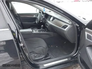 2015 Hyundai Genesis 3.8L with VIN KMHGN4JE9FU099240, listed as a IAAI auction lot 41560635 with 128,345 mi miles. Bid and sale history available at carsss.com. Image 5.