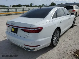 2019 Audi A8 L with VIN WAU8DAF88KN003368, listed as a Copart auction lot 73712662 with 37,954 mi miles. Bid and sale history available at carsss.com. Image 3.