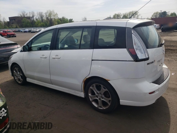 2010 Mazda 5 Sport with VIN JM1CR2WL6A0362562, listed as a Copart auction lot 54691615 with 102,429 mi miles and Salvage Title. Bid and sale history available at DreamBid. Image 2.