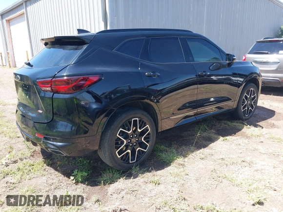 2024 Chevrolet Blazer RS with VIN 3GNKBERS6RS240185, listed as a IAAI auction lot 41981270 with Not provided miles and . Bid and sale history available at DreamBid. Image 4.