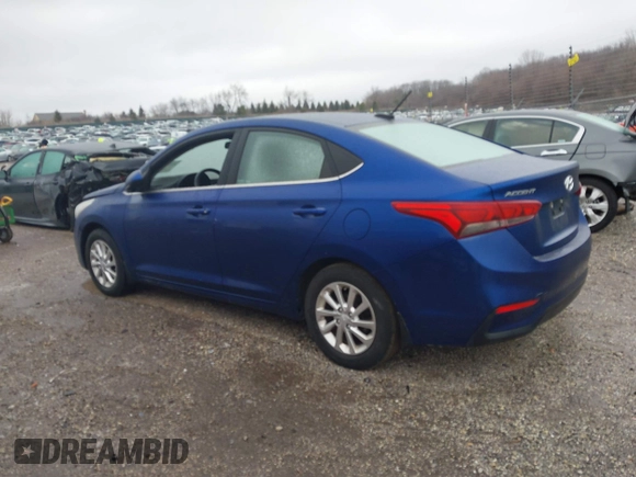 2020 Hyundai Accent SE with VIN 3KPC24A67LE125672, listed as a IAAI auction lot 41518362 with 85,797 mi miles. Bid and sale history available at carsss.com. Image 3.