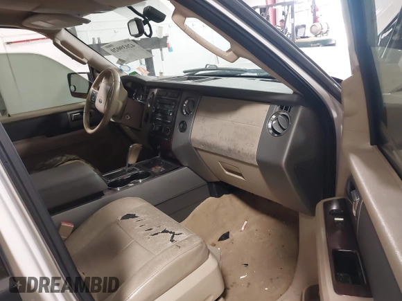 2011 Ford Expedition XLT with VIN 1FMJU1H58BEF02156, listed as a IAAI auction lot 42039020 with 165,042 mi miles and . Bid and sale history available at DreamBid. Image 5.