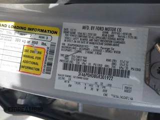 2016 Ford Fusion SE with VIN 3FA6P0HD8GR301922, listed as a IAAI auction lot 42760786 with 175,334 mi miles and . Bid and sale history available at DreamBid. Image 9.