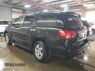 2008 Toyota Sequoia Limited with VIN 5TDBY68A48S015739, listed as a Copart auction lot 50058025 with 220,942 mi miles and Salvage Title. Bid and sale history available at DreamBid. Image 2.