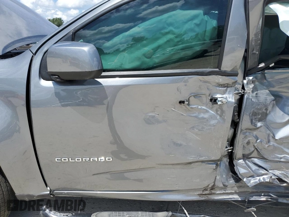 2022 Chevrolet Colorado 2WD LT z VIN 1GCGSCEA9N1300391, wystawiony jako Copart lot #61027495 z przebiegiem 43 246 mil mil oraz Szkoda całkowita • Salvage title. Historia ofert i sprzedaży dostępna na DreamBid. Obrazek 7.