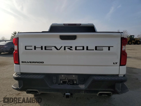 2021 Chevrolet Silverado 1500 LT Trail Boss with VIN 1GCPYFEL4MZ346809, listed as a Copart auction lot 85580404 with 81,499 mi miles and Salvage Title. Bid and sale history available at DreamBid. Image 6.