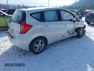 2014 Nissan Note S with VIN 3N1CE2CP0EL437674, listed as a IAAI auction lot 41351411 with 125,249 mi miles and . Bid and sale history available at DreamBid. Image 4.
