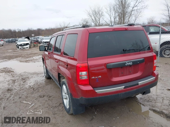 2013 Jeep Patriot Limited z VIN 1C4NJRCB8DD222448, wystawiony jako IAAI lot #41920302 z przebiegiem 177 959 mil mil oraz . Historia ofert i sprzedaży dostępna na DreamBid. Obrazek 3.