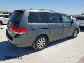 2008 Honda Odyssey EX-L with VIN 5FNRL38768B077602, listed as a Copart auction lot 50233375 with 184,890 mi miles and Clean Title. Bid and sale history available at carsss.com. Image 3.