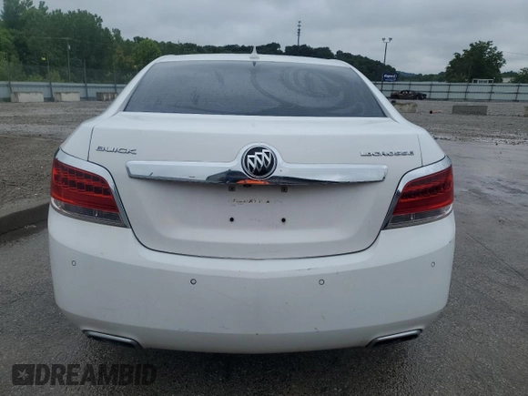 2013 Buick LaCrosse Leather with VIN 1G4GC5E31DF196356, listed as a Copart auction lot 58552755 with 238,407 mi miles and Salvage title. Bid and sale history available at DreamBid. Image 6.