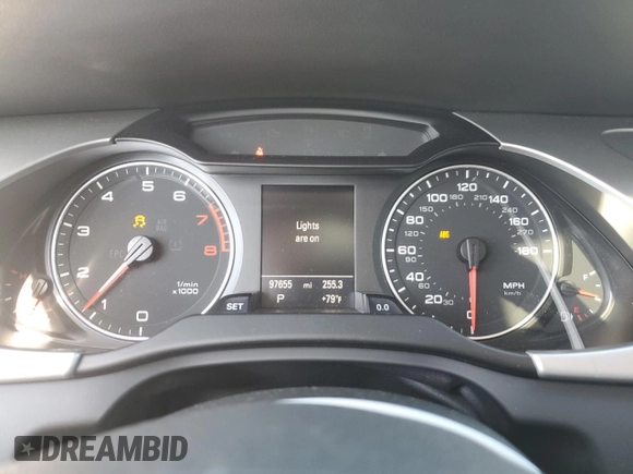 2011 Audi A4 Prestige z VIN WAUKFAFL1BN036670, wystawiony jako Copart lot #78568804 z przebiegiem 97 655 mil mil oraz Szkoda całkowita • Salvage title. Historia ofert i sprzedaży dostępna na DreamBid. Obrazek 9.