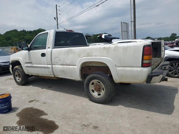 2004 GMC Sierra 2500HD Work Truck with VIN 1GTHC24U94E220345, listed as a Copart auction lot 74380374 with 219,059 mi miles and Salvage Title. Bid and sale history available at carsss.com. Image 2.