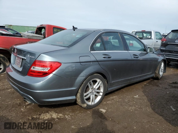 2012 Mercedes-Benz C 300 Sport with VIN WDDGF8BB3CA612868, listed as a Copart auction lot 49357675 with 211,276 mi miles and Non repairable. Bid and sale history available at DreamBid. Image 3.