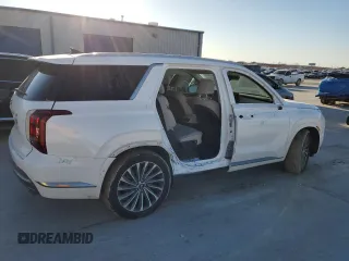 2024 Hyundai Palisade Calligraphy z VIN KM8R74GE7RU689189, wystawiony jako Copart lot #46828395 z przebiegiem 24 531 mil mil oraz Szkoda całkowita • Salvage title. Historia ofert i sprzedaży dostępna na DreamBid. Obrazek 3.