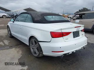 2016 Audi A3 2.0T Premium Plus with VIN WAU38LFF1G1117087, listed as a IAAI auction lot 39132207 with 43,353 mi miles. Bid and sale history available at carsss.com. Image 3.