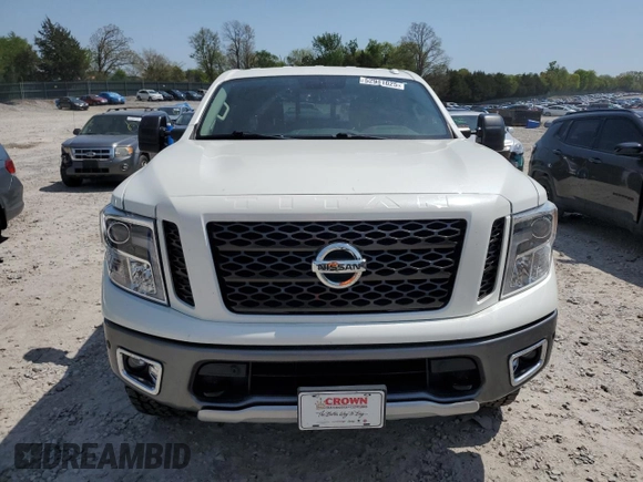 2017 Nissan Titan SV with VIN 1N6AA1E53HN570453, listed as a Copart auction lot 52941025 with 146,705 mi miles and Salvage title. Bid and sale history available at DreamBid. Image 5.