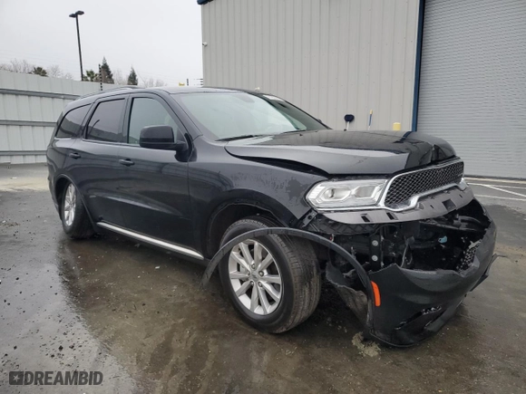 2024 Dodge Durango SXT with VIN 1C4RDJAG4RC114785, listed as a Copart auction lot 85810974 with 19,696 mi miles and Clean Title. Bid and sale history available at carsss.com. Image 4.