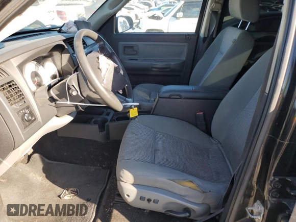 2008 Dodge Dakota SLT with VIN 1D7HE48K18S561928, listed as a Copart auction lot 86441374 with 169,333 mi miles and Salvage Title. Bid and sale history available at DreamBid. Image 7.