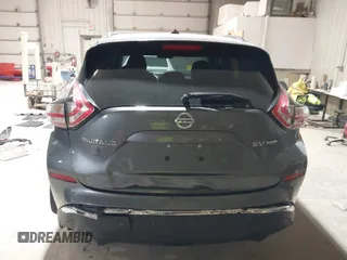 2016 Nissan Murano SL z VIN 5N1AZ2MH5GN125297, wystawiony jako IAAI lot #41973437 z przebiegiem 76 391 mil mil oraz . Historia ofert i sprzedaży dostępna na DreamBid. Obrazek 17.