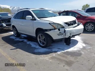 2004 Lexus RX 330 with VIN JTJGA31U840034009, listed as a IAAI auction lot 42004638 with 252,942 mi miles. Bid and sale history available at carsss.com. Image 1.
