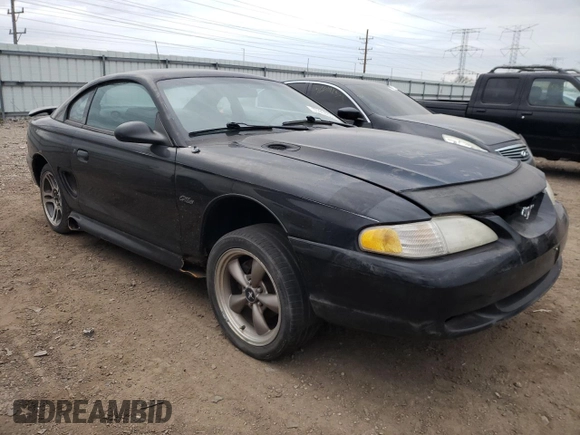 1997 Ford Mustang GT with VIN 1FALP42X7VF193459, listed as a Copart auction lot 57617454 with 101,153 mi miles and Non repairable. Bid and sale history available at DreamBid. Image 4.