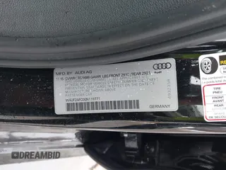 2016 Audi S6 Premium Plus with VIN WAUF2AFC0GN119771, listed as a IAAI auction lot 41541962 with 53,409 mi miles. Bid and sale history available at carsss.com. Image 9.