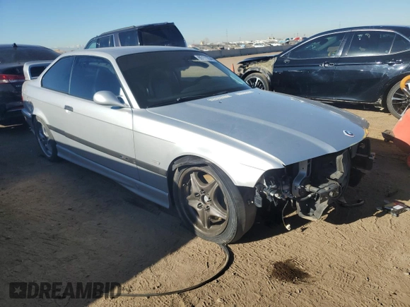 1998 BMW 3 Series M3 with VIN WBSBG9335WEY79420, listed as a Copart auction lot 85111294 with 0 mi miles and Salvage Title. Bid and sale history available at carsss.com. Image 4.