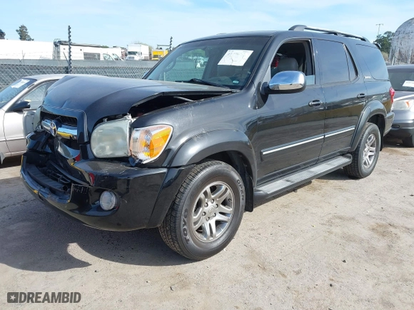 2007 Toyota Sequoia Limited with VIN 5TDZT38A87S298902, listed as a IAAI auction lot 41870752 with 234,722 mi miles. Bid and sale history available at carsss.com. Image 17.