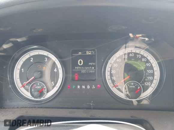 2016 Ram 2500 with VIN 3C6MR5AL3GG227919, listed as a IAAI auction lot 42507709 with 160,114 mi miles and . Bid and sale history available at DreamBid. Image 7.
