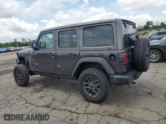 2025 Jeep Wrangler Sport S with VIN 1C4PJXDN0SW521570, listed as a Copart auction lot 60039565 with 3,083 mi miles and Salvage title. Bid and sale history available at DreamBid. Image 2.