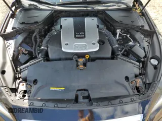 2014 Infiniti Q50 Sport with VIN JN1BV7AR1EM681398, listed as a Copart auction lot 80854494 with 128,127 mi miles and Salvage title. Bid and sale history available at DreamBid. Image 11.