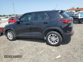 2024 Chevrolet TrailBlazer LS with VIN KL79MMS29RB034339, listed as a Copart auction lot 49278855 with 17,650 mi miles and Salvage Title. Bid and sale history available at carsss.com. Image 2.