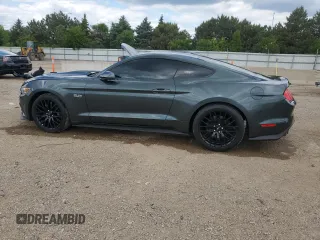 2015 Ford Mustang GT with VIN 1FA6P8CFXF5348412, listed as a Copart auction lot 58665155 with 41,878 mi miles and Salvage title. Bid and sale history available at DreamBid. Image 2.