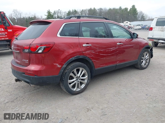 2013 Mazda CX-9 Grand Touring z VIN JM3TB3DV5D0408859, wystawiony jako IAAI lot #42126732 z przebiegiem 144 369 mil mil oraz . Historia ofert i sprzedaży dostępna na DreamBid. Obrazek 4.