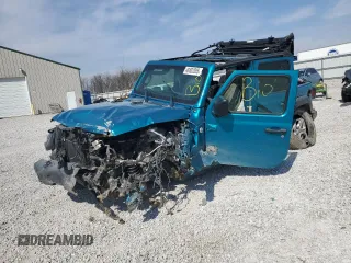2020 Jeep Wrangler Unlimited Sport S z VIN 1C4HJXDN9LW232595, wystawiony jako Copart lot #48802085 z przebiegiem Nie podano mil oraz Nie do naprawy • Non repairable. Historia ofert i sprzedaży dostępna na DreamBid. Obrazek 1.