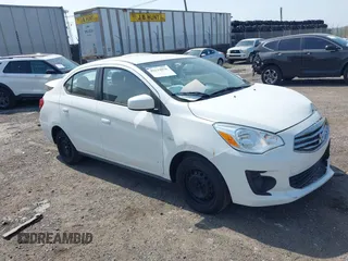 2019 Mitsubishi Mirage ES z VIN ML32F3FJ7KHF12437, wystawiony jako IAAI lot #42119078 z przebiegiem 63 135 mil mil oraz . Historia ofert i sprzedaży dostępna na DreamBid. Obrazek 1.