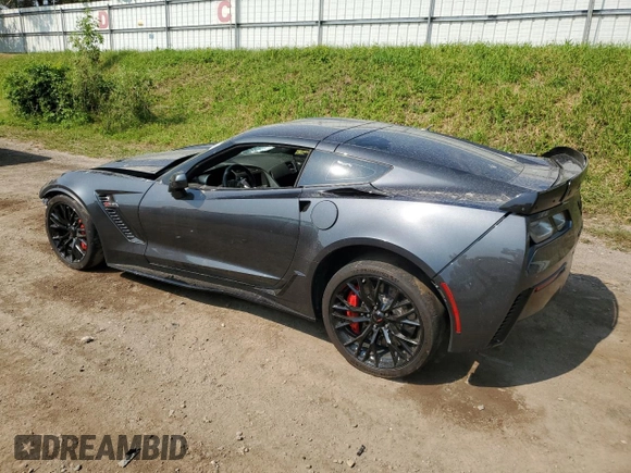 2018 Chevrolet Corvette Z06 3LZ с VIN 1G1YU2D69J5600823, выставлен на аукционе Copart как лот 59687595 с пробегом 7 470 миль миль и Чистый • Clean title. История ставок и продаж доступна на DreamBid. Изображение 2.