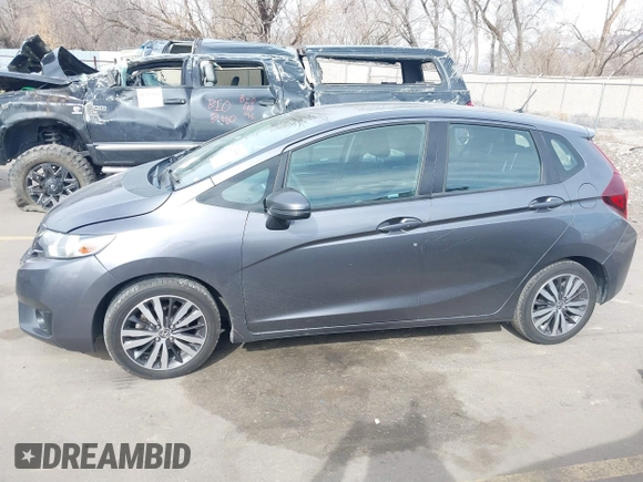 2015 Honda Fit EX-L with VIN 3HGGK5H89FM742260, listed as a IAAI auction lot 41707676 with 97,543 mi miles. Bid and sale history available at carsss.com. Image 14.