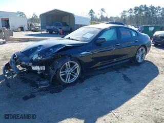 2014 BMW 6 Series 640i xDrive with VIN WBA6B8C58ED452883, listed as a IAAI auction lot 41445372 with NaN miles. Bid and sale history available at carsss.com. Image 17.