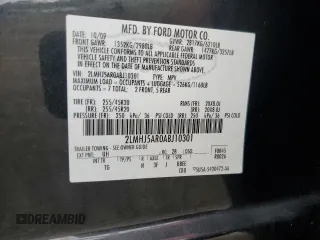 2010 Lincoln MKT with VIN 2LMHJ5AR0ABJ10301, listed as a Copart auction lot 74628944 with 111,986 mi miles and Salvage Title. Bid and sale history available at DreamBid. Image 13.