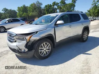 2017 GMC Acadia SLE with VIN 1GKKNLLSXHZ244887, listed as a Copart auction lot 52283025 with 172,225 mi miles and Salvage Title. Bid and sale history available at carsss.com. Image 1.