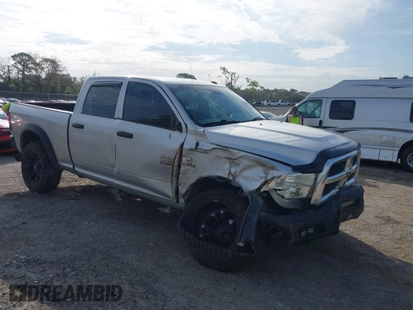 2018 Ram 2500 Tradesman with VIN 3C6UR5CL7JG404668, listed as a IAAI auction lot 41611352 with 138,706 mi miles and . Bid and sale history available at DreamBid. Image 1.